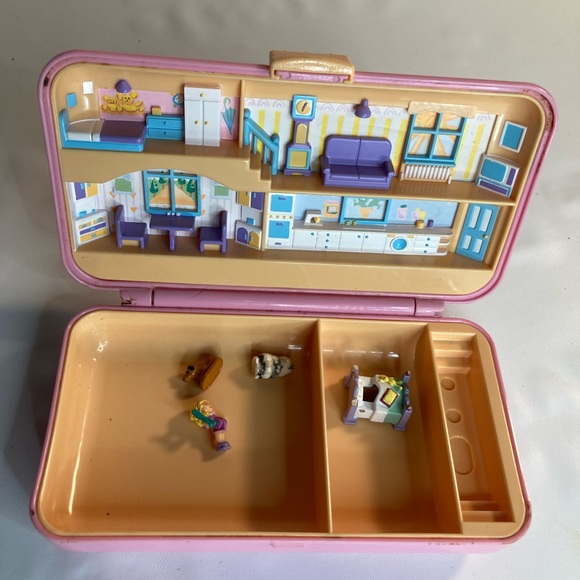 MIGNON Cute RARE TOP ! FIGURINE POLLY POCKET BLUE BIRD